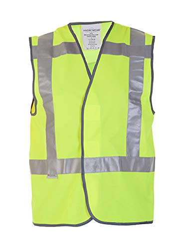 Hydrowear 017271FY Milston Hydromesh-Sicherheitsweste, Hi-Vis Gelb, Größe 3XL von Hydrowear