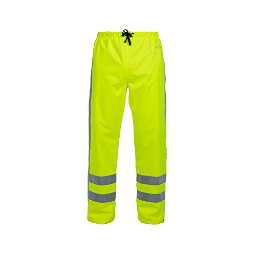 Hydrowear 021150FY-L BANGKOK Simply No Sweat Light High-Vis Bundhose, Hi-Vis Yellow, Größe L von Hydrowear