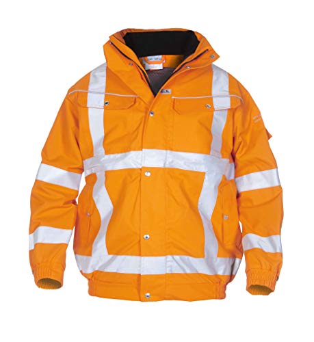 Hydrowear 04021601P Foxhol Abnehmbare Pilotenjacke RWS Orangefarbener Fuchsbau Größe S von Hydrowear