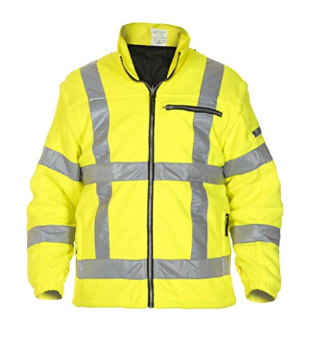 Hydrowear 04026005F Franeker EN 471 RWS Fleece Jacke Thermoline in Toptex Hi-Vis Gelb Größe 3XL von Hydrowear