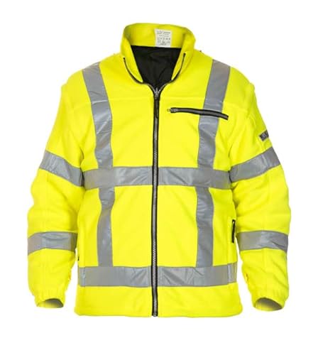 Hydrowear 04026005F Franeker EN 471 RWS Fleece Jacke Thermoline in Toptex Hi-Vis Gelb Größe XL von Hydrowear