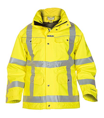 Hydrowear 04026005P Franeker EN 471 RWS Parka einfach kein Schweiss in Toptex Hi-Vis Gelb Größe XL von Hydrowear