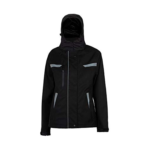 Hydrowear 04027000P-3XL KAMPEN Simply No Sweat Damen Parka, Black, Größe 3XL von Hydrowear