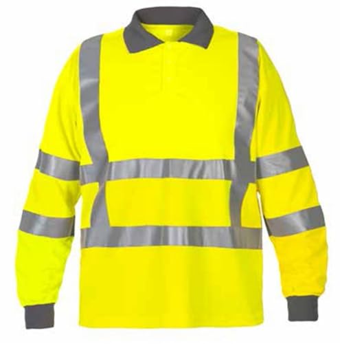 Hydrowear 040415FY Ter Apel Polohemd Hi-Vis Gelb Größe XXL von Hydrowear