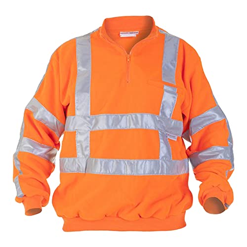 Hydrowear 040450OR Texel Fleece-Jacke Orange Größe S von Hydrowear