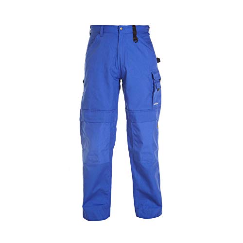 Hydrowear 042853K Rhodos Leinwandhose mit Knietaschen Königsblau Größe 52 von Hydrowear