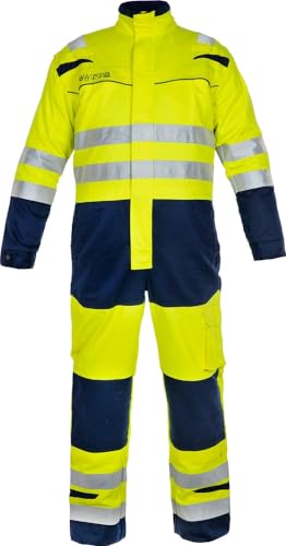 Hydrowear 043498YN Mumbai Insgesamt 320gr Hi-Vis Gelb/Marine Größe 56 von Hydrowear