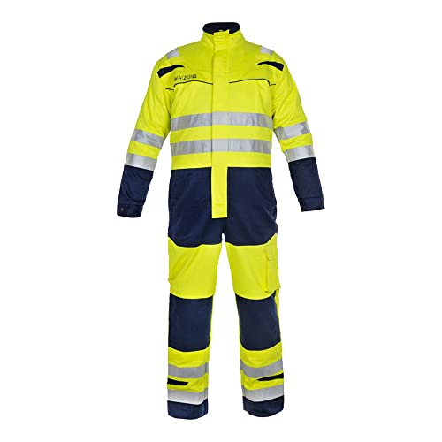 Hydrowear 043498YN Mumbai Insgesamt 320gr Hi-Vis Gelb/Marine Größe 60 von Hydrowear