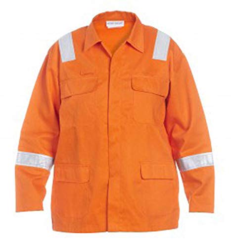 Hydrowear 043505OR Melk Arbeitsjacke FR/AS Orange Größe 56 von Hydrowear