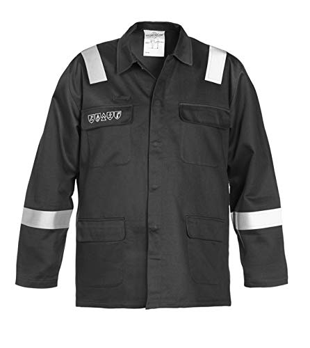 Hydrowear 043505ZW Melk Arbeitsjacke FR/AS Schwarz Größe 48 von Hydrowear