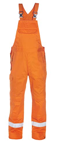 Hydrowear 043515OR Mal Lätzchen und Hosenträger FR/AS Orange Größe 46 von Hydrowear