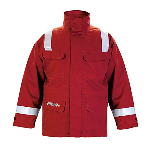 Hydrowear 043530RED Morra Parka FR/AS Offs. Rot Größe M von Hydrowear