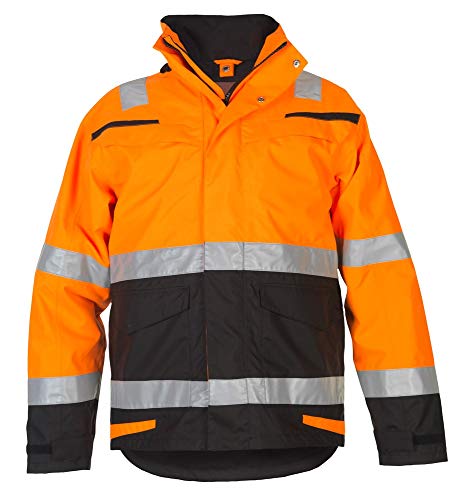 Hydrowear 043705OB Margate Winter-Parka Orange/Schwarz Größe M von Hydrowear