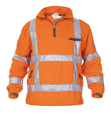 Hydrowear 04SP1773 Tongeren Fleece-Jacke RWS Hi-Vis Orange Größe XL von Hydrowear