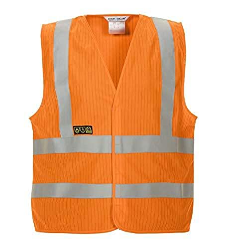 Hydrowear 067280FO MABLY Sicherheitsweste, Fr Ast, hohe Vis Orange, Größe L/XL von Hydrowear
