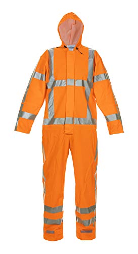 Hydrowear 068901FO, NORG, overall Multi Hydrosoft EN 471 RWS, Signalorange, 4XL von Hydrowear