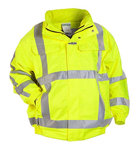 Hydrowear 073400FYP Moers Pilotenjacke EN 471 RWS ATEX Hi-Vis Gelb Größe 4XL von Hydrowear