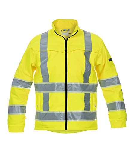 Hydrowear 131015FY Ingen Softshell-Jacke Hi-Vis Gelb Größe M von Hydrowear