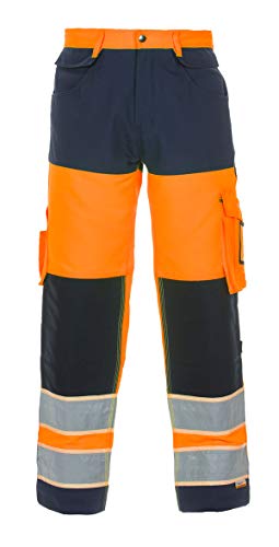 Hydrowear 131030ON Idstein Hose Orange/Marine Größe 62 von Hydrowear