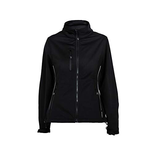 Hydrowear 42615-L RIGA Thermoline Damen Softshelljacke, Black, Größe L von Hydrowear