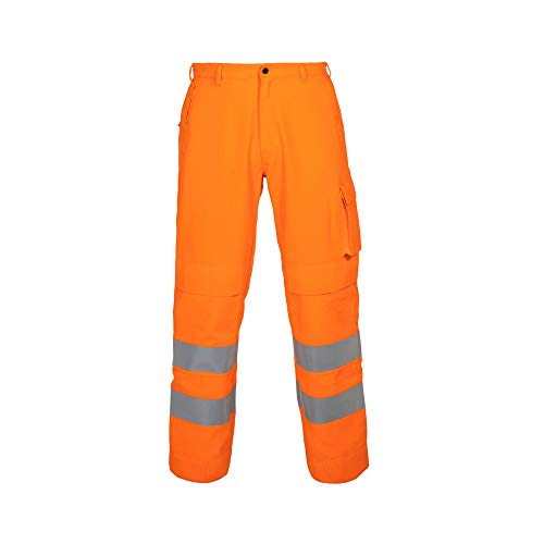 Hydrowear 43430-48 S MAINZ Multi Inherent Bundhose, Hi-Vis Orange, Größe 48/S von Hydrowear