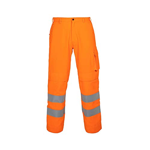 Hydrowear 43430-54 S MAINZ Multi Inherent Bundhose, Hi-Vis Orange, Größe 54/S von Hydrowear