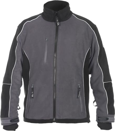 Hydrowear 91000 Velden Fleece-Jacke Grau/Schwarz Größe L von Hydrowear