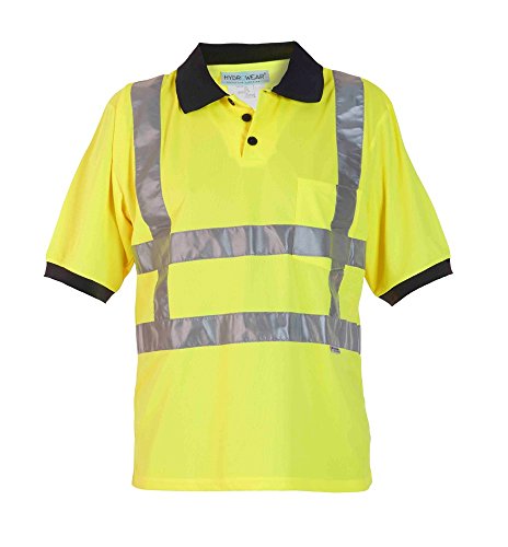 Polo, yellow in coolmax von Hydrowear