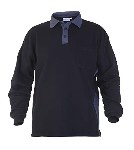 Sweater Tegelen black/grey von Hydrowear