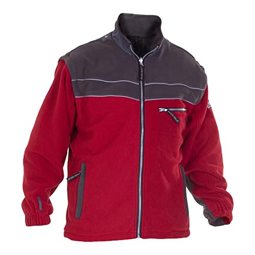 Toptex Classic Fleece, rot/grau von Hydrowear