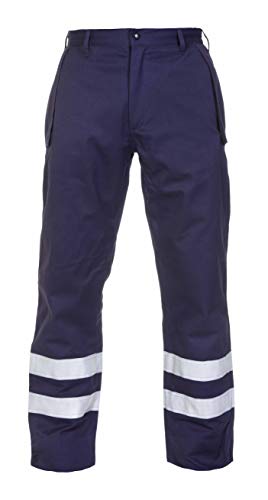 Trouser with z-liner FR/AS, navy von Hydrowear