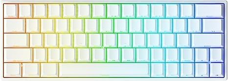 Hyekic Irock ND63 PRO 60% hintergrundbeleuchtete kabelgebundene Magnetschalter Gaming-Tastatur mit einstellbarer Betätigung, Rapid Trigger Modus, 8000Hz Rücklaufrate, RGB Hot Swapped Mechanische von Hyekic