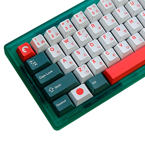 Keycaps PBT Dye Sublimation Keycap Set 134 Tasten Cherry Profil Custom Keycaps für Cherry MX Gateron Switches ANSI Layout Mechanische Tastatur Keycaps PBT Dye Sublimation Keycap Set 134 Tasten Cherry Profil Custom Keycaps für Cherry MX Gateron Switches ANSI Layout Mechanische Tastatur von Hyekic