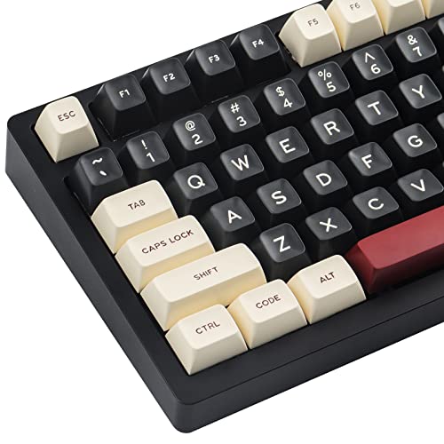 Hyekit Tastenkappen – Double Shot, Sparta ABS Tastenkappen, SA-Profil, komplettes 172-Tasten-Set, für mechanische Tastatur, US- und UK-Layouts, 2,25u, 2,75u, 3u, 6,25u, 7u Leertaste (römische Legion) von Hyekit