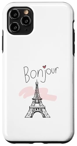 Bonjour Paris Reisestudium im Ausland Hülle für iPhone 11 Pro Max von HyggeGoods