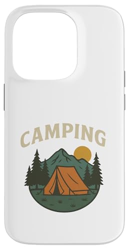Retro Camping Natur Szene mit Outdoor Exploration Hülle für iPhone 14 Pro Retro Camping Natur Szene mit Outdoor Exploration Hülle für iPhone 14 Pro von HyggeGoods