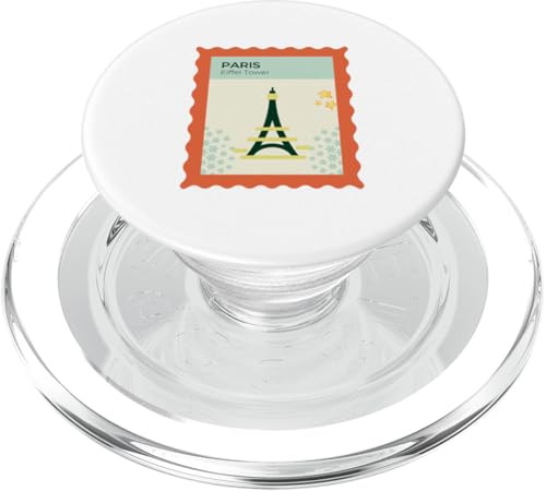 Retro Paris Reise Eiffelturm Study Ausland Französischer Stil PopSockets PopGrip für MagSafe von HyggeGoods