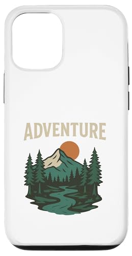 Retro-Wander-Naturszene mit Outdoor-Erkundung Hülle für iPhone 12/12 Pro Retro-Wander-Naturszene mit Outdoor-Erkundung Hülle für iPhone 12/12 Pro von HyggeGoods