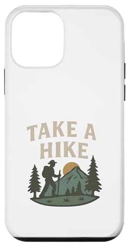Retro-Wander-Naturszene mit Outdoor-Erkundung Hülle für iPhone 12 mini von HyggeGoods