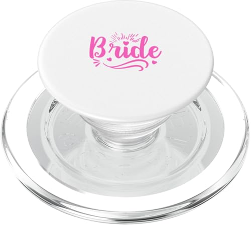 Rosa Braut Elegant Junggesellinnenabschied Feier Hochzeit Party PopSockets PopGrip für MagSafe von HyggeGoods