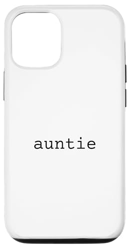 Tante, Tante, Familie, neue kleine Schwester, beste Freundin Hülle für iPhone 12/12 Pro Tante, Tante, Familie, neue kleine Schwester, beste Freundin Hülle für iPhone 12/12 Pro von HyggeGoods
