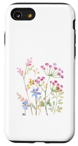 Vintage Blumen Casual Boho Floral Printed Wildflowers Hülle für iPhone SE (2020) / 7 / 8 von HyggeGoods
