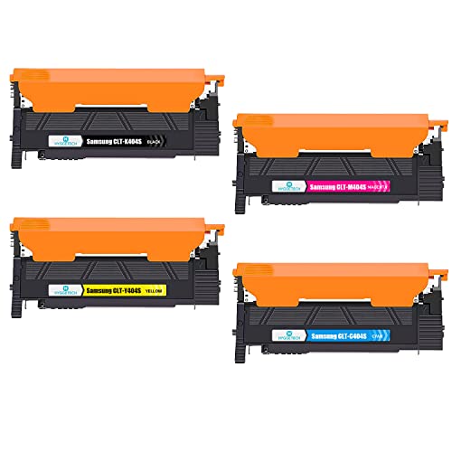 Hyggetech Compatible Toner Replacement for Samsung 404S CLT-404S CLT-K404S CLT-P404C Toner for Samsung Xpress C480W C480FW C480FN C430 C430W von Hyggetech