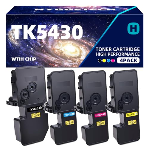 Hyggetech TK5430 TK-5430 Toner kompatibel mit Kyocera TK5430 TK-5430K TK-5430C TK-5430Y TK-5230M TK5440 TK-5440K für Kyocera Ecosys MA2100 MA2100cfx MA2100cwfx PA2100 PA2100cwx PA2100cx von Hyggetech