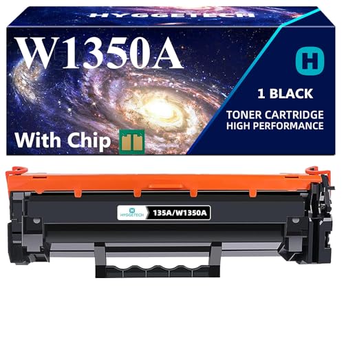 Hyggetech W1350A Toner Mit chip Kompatibel mit HP 135A W1350A 135X W1350X für HP Laserjet MFP M234dw M234sdw M234sdn M234dwn M209dw M209dwn M234 M209 von Hyggetech