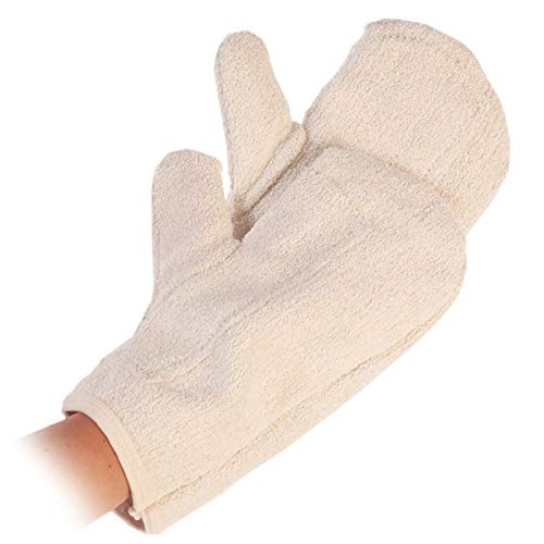 Profi-Bäcker-Handschuh – Hitzeschutz-Backhandschuh mit verstärkter Handinnenfläche, Ofenhandschuh für Backofen & Grill Profi-Bäcker-Handschuh – Hitzeschutz-Backhandschuh mit verstärkter Handinnenfläche, Ofenhandschuh für Backofen & Grill von HYGIENICAL by Sevim