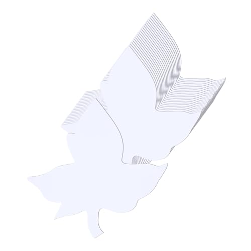 Hygloss Papierausschnitte in Blattform für Kunst und Handwerk, viele kreative Anwendungen, Herbst-Themen-Aktivitäten, 16,5 cm, 240 Stück, Weiß Hygloss Papierausschnitte in Blattform für Kunst und Handwerk, viele kreative Anwendungen, Herbst-Themen-Aktivitäten, 16,5 cm, 240 Stück, Weiß von Hygloss