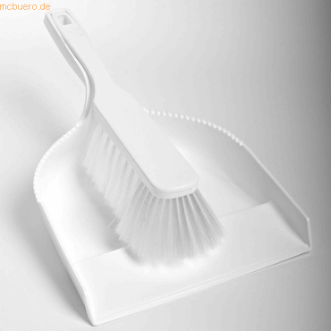 4 x HygoClean Kehrgarnitur 35,5x20cm weiß 4 x HygoClean Kehrgarnitur 35,5x20cm weiß von HygoClean