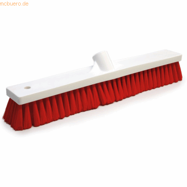 4 x HygoClean Saalbesen 45cm Kunststoff rot von HygoClean