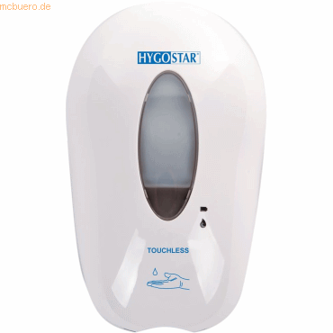 HygoClean Spender mit Bewegungssensor Touchless Kunststoff 800ml schwa HygoClean Spender mit Bewegungssensor Touchless Kunststoff 800ml schwa von HygoClean